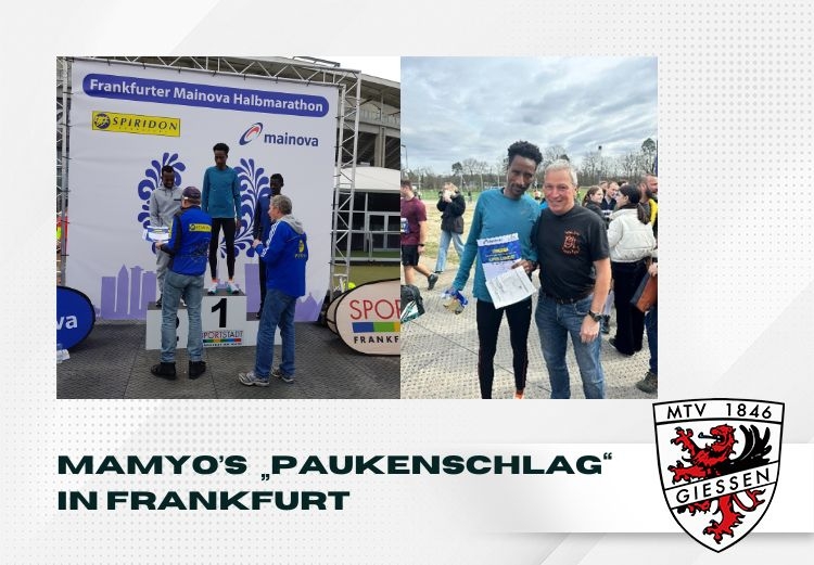 Läuferischer „Paukenschlag“ in Frankfurt